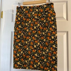 Floral skirt